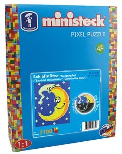 Ministeck Pixel Puzzle Glow in the Dark mosaïque XL - 2100 pièces jouet