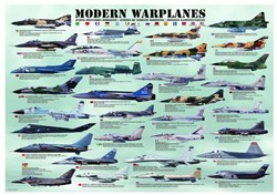 Eurographics puzzel Modern Warplanes - 1000 stukjes