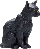 Mojo Pets speelgoed Kat Zittend Zwart - 387372