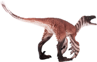 Mojo speelgoed dinosaurus Troodon met bewegende kaak - 387389