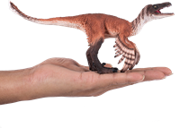 Mojo speelgoed dinosaurus Troodon met bewegende kaak - 387389