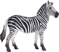 Mojo Wildlife speelgoed Zebra Merrie - 387393