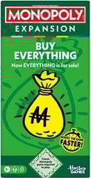 Hasbro Monopoly bordspel Buy Everything uitbreiding - familiespel