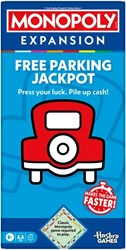 Hasbro Monopoly bordspel Free Parking Jackpot uitbreiding - familiespel