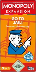 Hasbro Monopoly bordspel Go to Jail uitbreiding - familiespel
