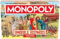 Hasbro Monopoly bordspel Horrible Histories Ancient Civilisations editie