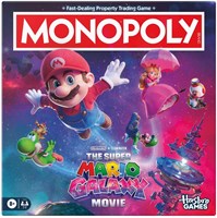 Hasbro Monopoly bordspel Super Mario Galaxy Movie editie voor kinderen