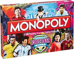 Hasbro Monopoly bordspel World Football Stars editie voetbalspel