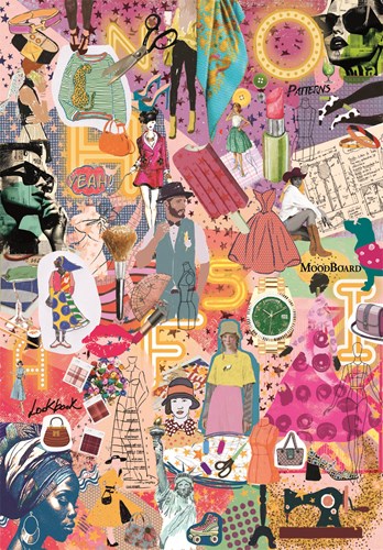 Clementoni puzzel - 1000 stukjes - Fashion & Design - volwassenen