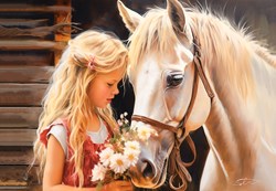 Castorland puzzle Mon Ami Cheval - 1000 pièces puzzle