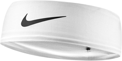 Nike bandeau Dri-Fit Fury Classic blanc noir accessoire sport