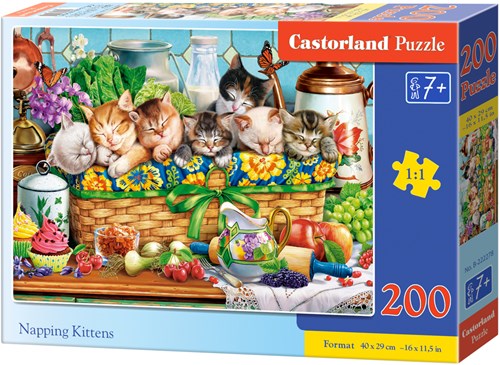 Castorland Napping Kittens - 200 Teile-2