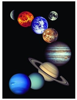 Eurographics puzzel NASA zonnestelsel - 1000 stukjes educatief speelgoed