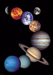 Eurographics puzzel NASA zonnestelsel - 1000 stukjes educatief speelgoed