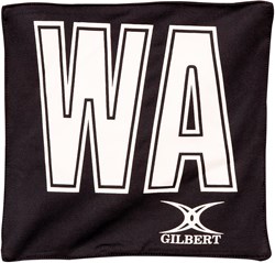 Gilbert netbal Patch Pro Bibs - one size zwart wit sportaccessoire