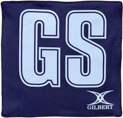 Gilbert netball Patch Pro chasubles - Taille unique - Navy Sky polyester