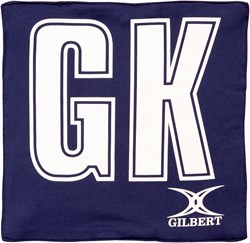 Gilbert netbal Patch Pro Bibs - trainingshesje - navy wit polyester