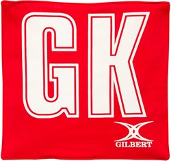 Gilbert netball Patch Pro Bibs netball hesjes rood wit one size