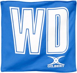 Gilbert Netball Patch Pro Bibs netbal hesjes - One Size - Royal / Wit