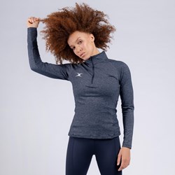 Gilbert maillot d'entraînement netball Synergy Warm Up Top bleu foncé adulte