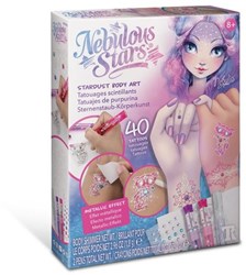 Nebulous Stars coffret créatif tatouages et ongles pour enfants - fantasy
