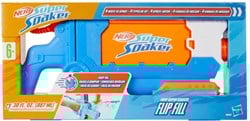Hasbro waterpistool NERF Super Soaker Flip Fill - 887 ml - blauw oranje