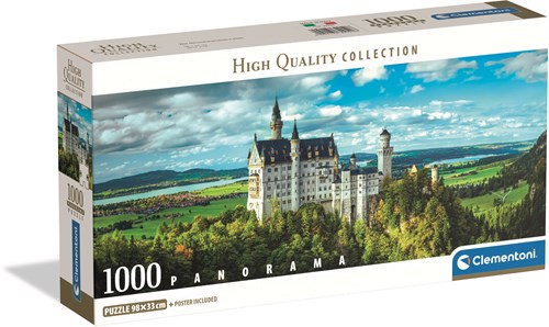 Clementoni Legpuzzel The Neuschwanstein Castle, 1000st.-2