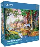 Gibsons New Forest Ponys - 1000 stukjes-2