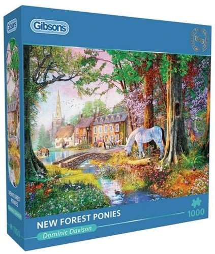 Gibsons New Forest Ponys - 1000 stukjes-2