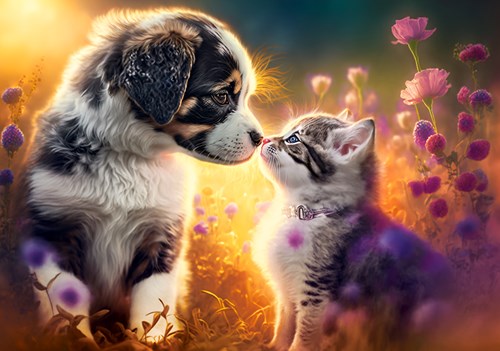 Castorland puzzle Nouvelle Amitié - puzzle 500 pièces