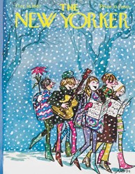 New York Puzzle Company puzzle The New Yorker Caroling 100 pièces carton
