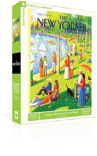 New York Puzzle Company puzzle Central Park 1000 pièces paysage-2