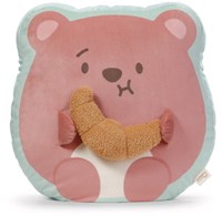 NICI NICI - Beer Nomo met Croissant Knuffel