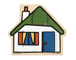 Maison cache-cache en bois Miffy 17070
