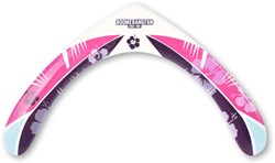 Boomerang Fan houten boemerang links multicolor 32cm 25m bereik