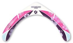 Boomerang Fan boomerang bois gaucher multicolore 32cm portée 25m
