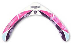 Boomerang Fan boomerang en bois NOSE droitier 32cm 25m multicolore