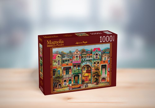 Magnolia puzzle 1000 pièces - Nostalgie à Tbilissi puzzle-2