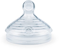 Nuk siliconen spenen For Nature 2 stuks BPA-vrij anti-koliek