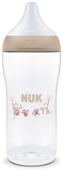 Nuk babyfles Perfect Match 360ml anti-koliek XL aap design 6M+