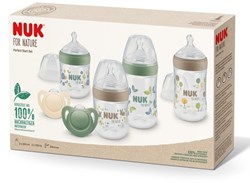 Nuk babyfles set - For Nature - Perfect Start Set groen beige BPA-vrij