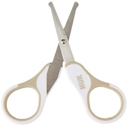 Nuk baby nagelschaar met afgeronde punt en beschermkapje - veilig knippen