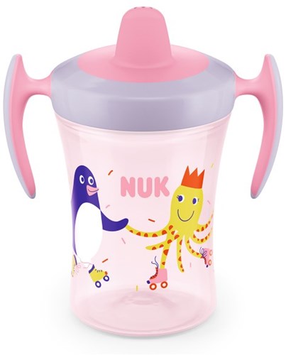 Nuk - Feeding - Trainer Cup - Soft Tip - 230ml - 6M+ - Pink-2