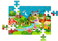 BigJigs puzzle de sol comptines - puzzle éducatif pour enfants