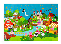 BigJigs puzzle de sol comptines - puzzle éducatif pour enfants-2