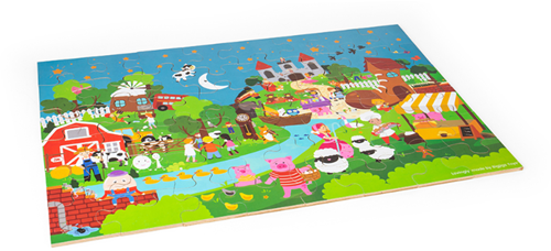 BigJigs puzzle de sol comptines - puzzle éducatif pour enfants-3