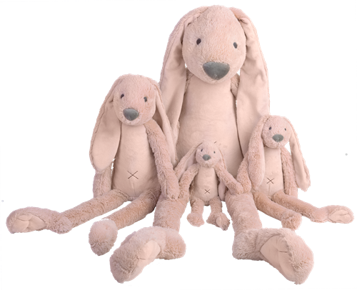 Happy Horse peluche musicale Lapin Richie vieux rose - cadeau bébé peluche-2