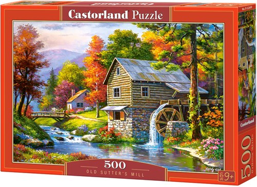 Castorland puzzle Old Sutter's Mill - 500 pièces paysage-2