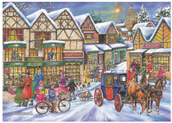 House of Puzzles DUE JUL Old Time Shopping BIG 250 Puzzle