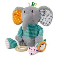 Ses jouet sensoriel éléphant Olfi peluche pour bébés et tout-petits-2